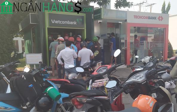 Ảnh Cây ATM ngân hàng Ngoại thương Vietcombank Công ty Vina Korea 1