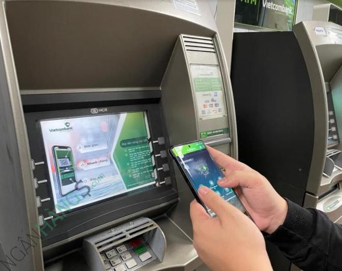 Ảnh Cây ATM ngân hàng Ngoại thương Vietcombank Trụ sở VCB Mỹ Hào 1